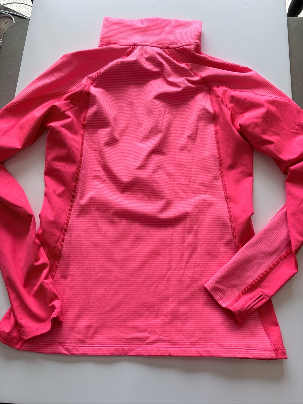 Under Armour Hot Pink 1/4 Zip Performance Top F73 - Picture 4 of 4
